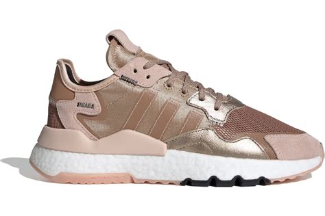 adidas Nite Jogger Rose Gold Metallic (Women's) 